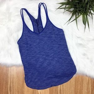 Lululemon Heathered Blue Royalty Racerback Size 6
